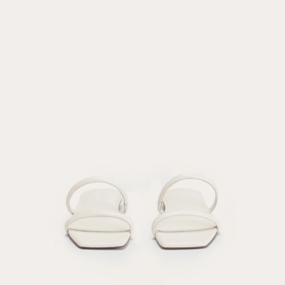 EVERLANE The Double Strap Slip-On Edgy Leather Boho Sandal 10.5 - Picture 3 of 15
